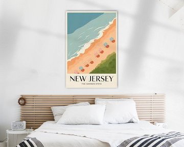 New Jersey by Poster Art Shop