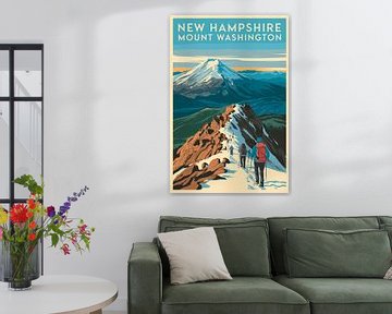 New Hampshire van Poster Art Shop