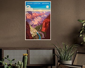 Grand Canyon - Arizona van Poster Art Shop