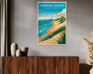 Indiana Dunes, Indiana van Poster Art Shop