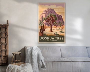 Joshua Tree, Californië van Poster Art Shop