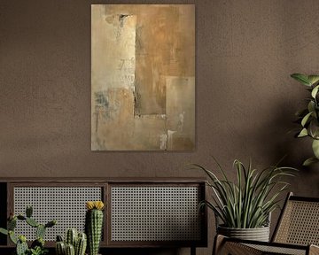 Abstract minimalistisch van Abstract Schilderij