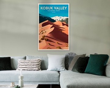Nationaal park Kobukvallei, Alaska van Poster Art Shop