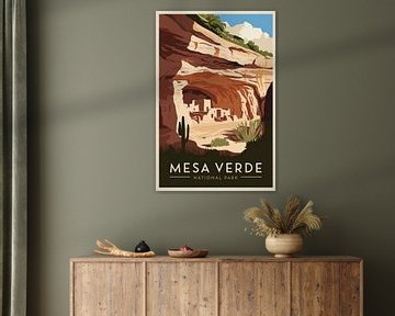 Mesa Verde National Park von Poster Art Shop