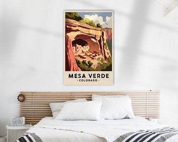 Mesa Verde, Colorado by Poster Art Shop