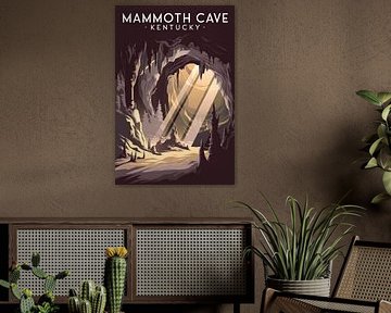 Mammoth Cave, Kentucky by Poster Art Shop
