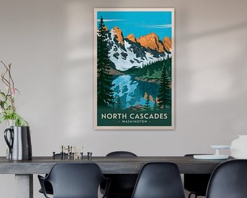 North Cascades, Washington sur Poster Art Shop