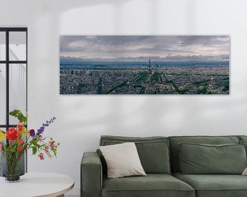 Panorama over Parijs van Toon van den Einde