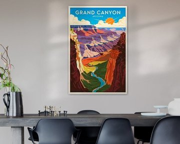 Grand Canyon, Arizona van Poster Art Shop