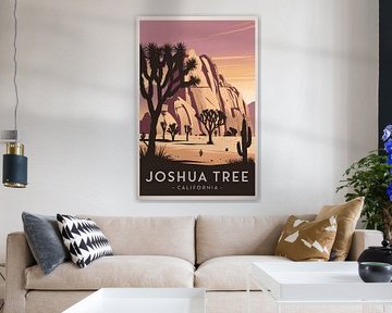 Joshua Tree, California by Poster Art Shop