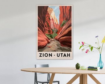 Zion - Utah by Poster Art Shop