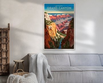 Grand Canyon, Arizona van Poster Art Shop