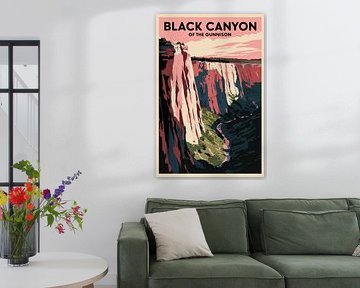 Black Canyon of the Gunnison by Poster Art Shop
