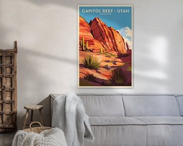 Capitol Reef - Utah by Poster Art Shop