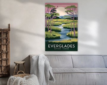Everglades, Florida by Poster Art Shop