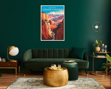 Grand Canyon, Arizona van Poster Art Shop
