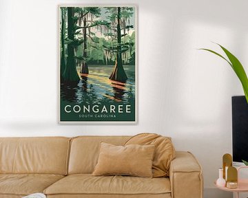 Congaree, South Carolina by Poster Art Shop