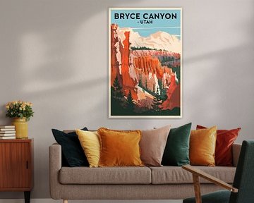 Bryce Canyon - Utah by Poster Art Shop