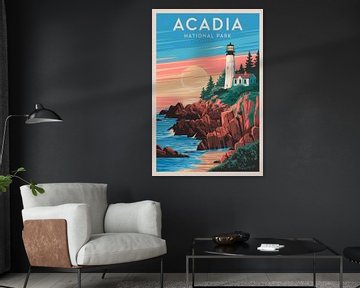Acadia Nationaal Park van Poster Art Shop