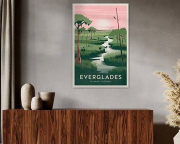 Everglades, Florida by Poster Art Shop