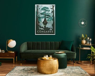 Congaree, Caroline du Sud sur Poster Art Shop