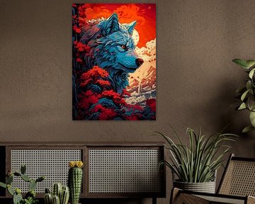 Wolf And Moon van EL IRSYAD