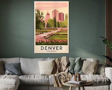 Denver, Colorado van Poster Art Shop