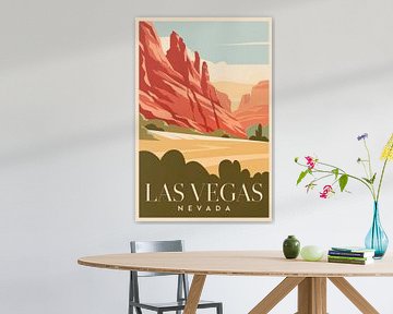 Las Vegas, Nevada by Poster Art Shop