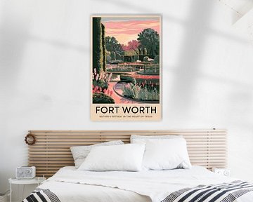 Fort Worth, Texas van Poster Art Shop