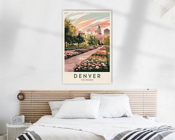 Denver, Colorado van Poster Art Shop