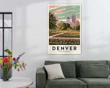 Denver, Colorado van Poster Art Shop