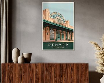 Denver, Colorado van Poster Art Shop