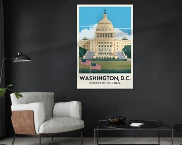 Washington, D.C. van Poster Art Shop