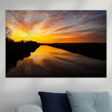 Rest in the light of sunset