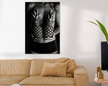 L'ananas mis en scène sur Poster Art Shop