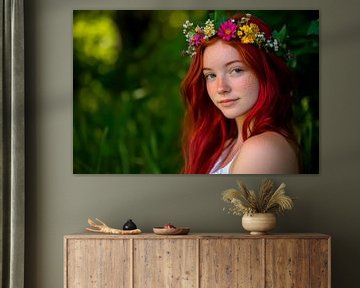 Bloemenmagie van de natuur van Poster Art Shop