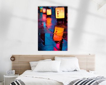 Colourful light reflections by Poster Art Shop