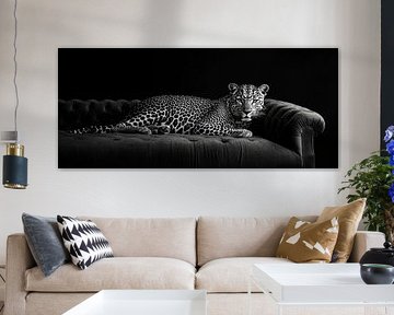 Eleganter Leopard von Poster Art Shop