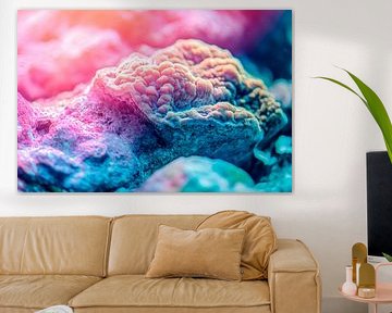 Fantasievolle Korallenstruktur von Poster Art Shop