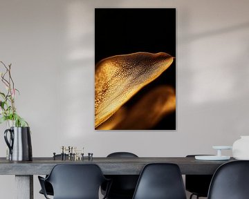 Gouden bloemblaadjes van Poster Art Shop