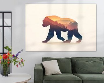 La nature dans l'animal sur Poster Art Shop