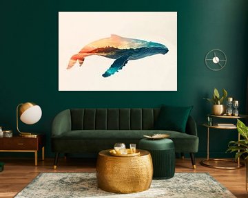 Himmel und Meer von Poster Art Shop