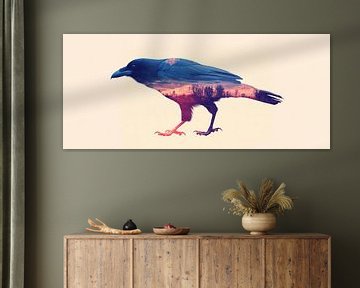 Creatieve raaf van Poster Art Shop