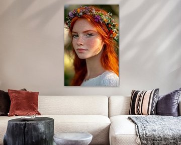 De glimlach van de natuur van Poster Art Shop