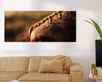 Gant de baseball en cuir sur Poster Art Shop