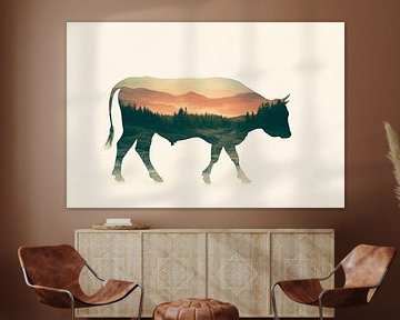 Natuur in vee van Poster Art Shop