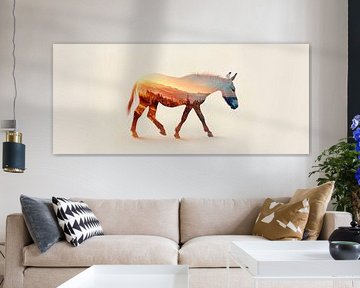 Horse in nature by Poster Art Shop