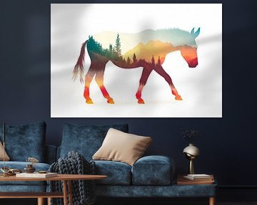 Nature in the horse by Poster Art Shop