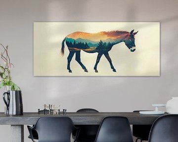 Horse and nature by Poster Art Shop