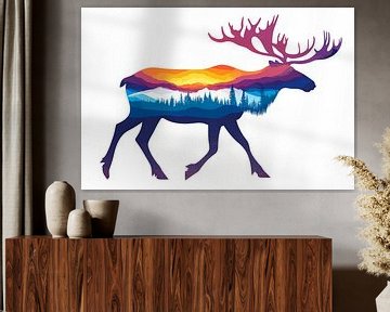 Natuur in dieren van Poster Art Shop